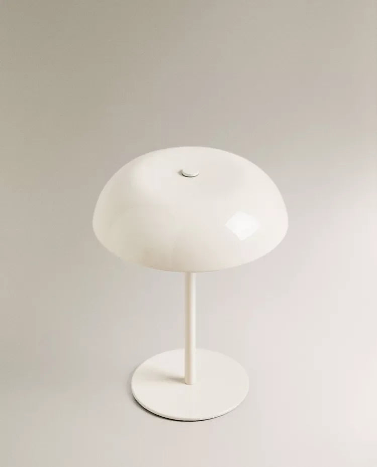 Cute Mushroom Table Lamp Touch Dimmable Rechargeable LED Bedside Night Light