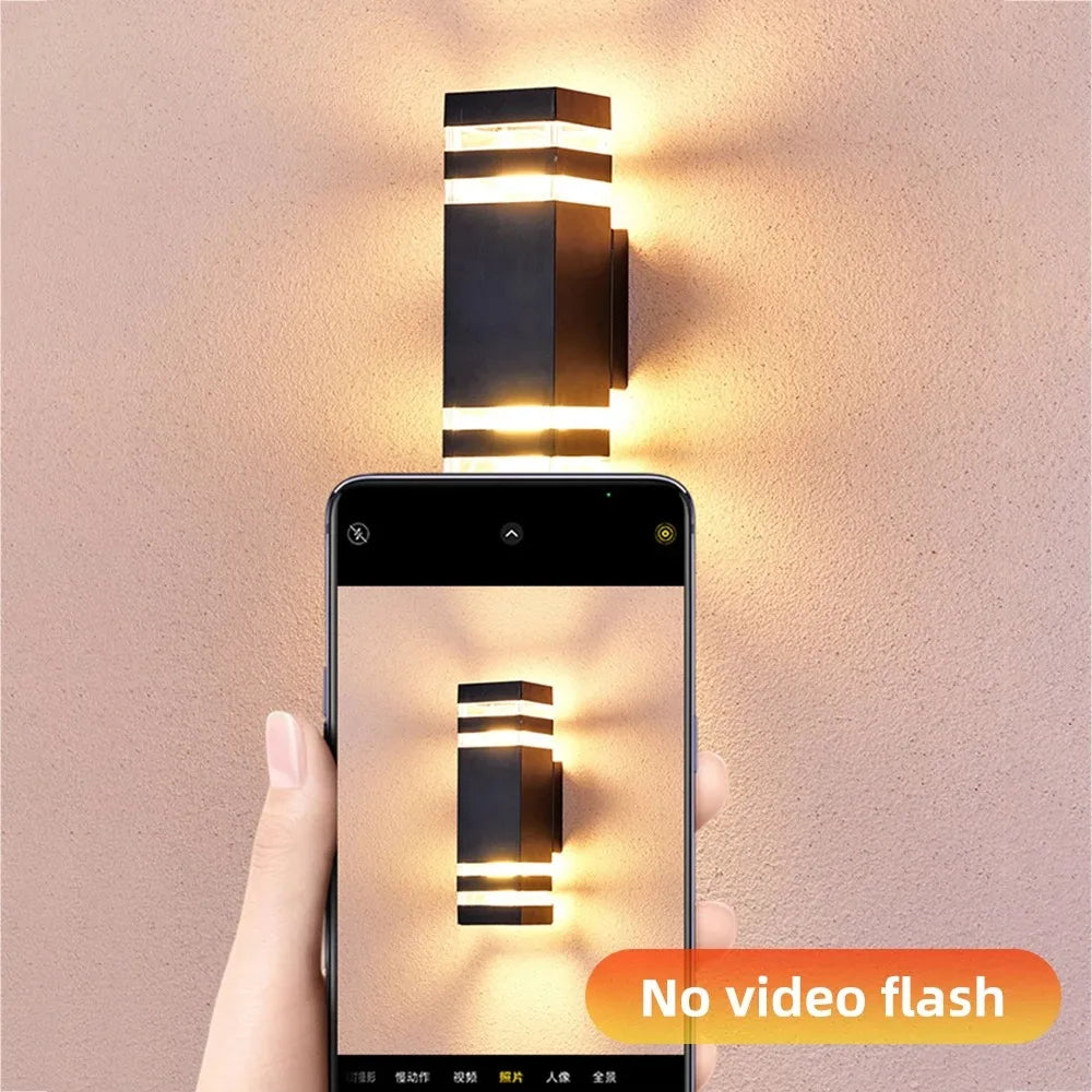 LED Outdoor Waterproof Wall Light Decor Socket External Stairs Fitter Holder E27 Lighting Bedroom Fixture Home Lamp Wall Street