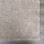 Siari Solid Oatmeal Shag Rug