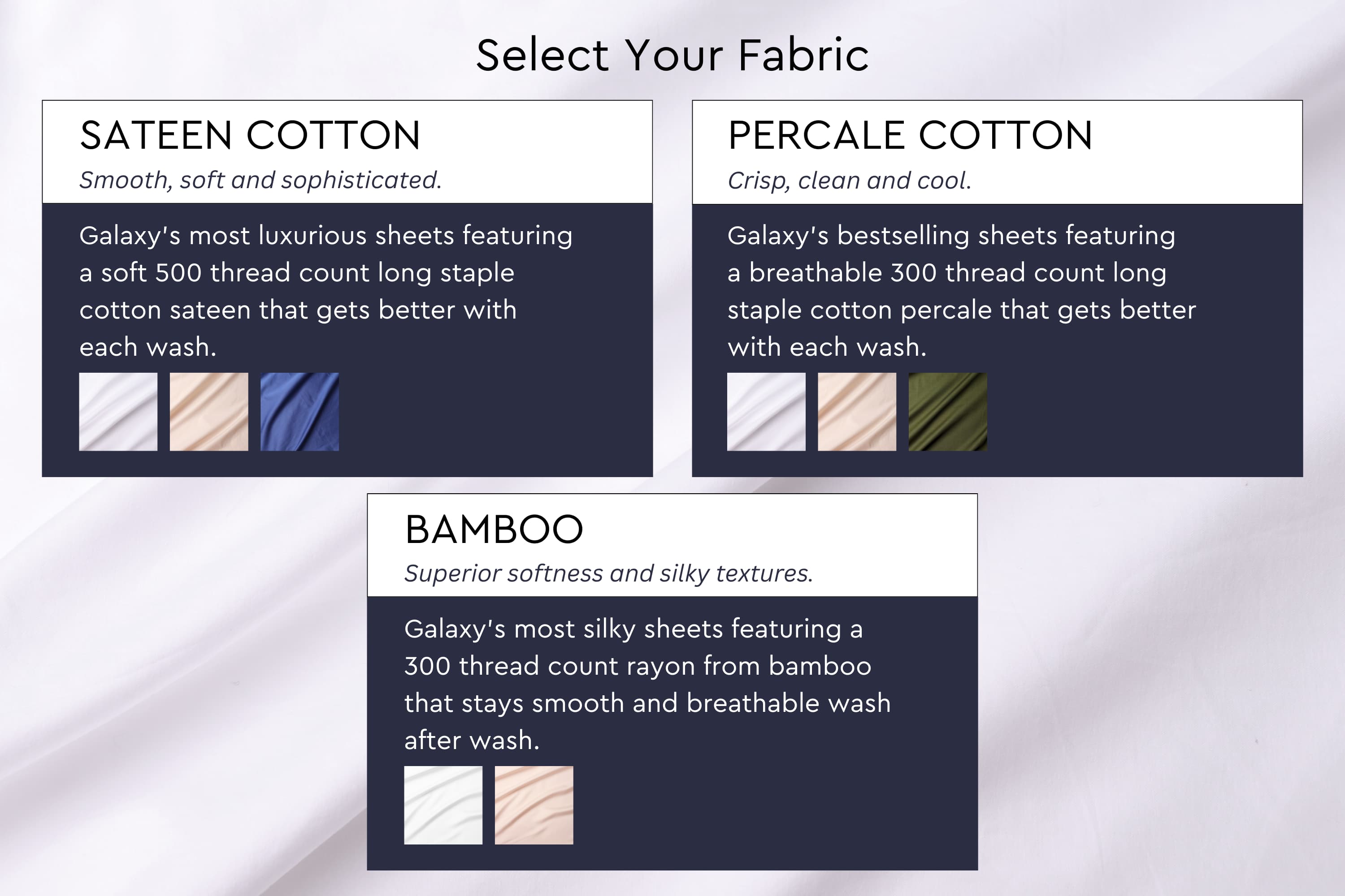Cloud Fill Bundle w/ Cotton Percale