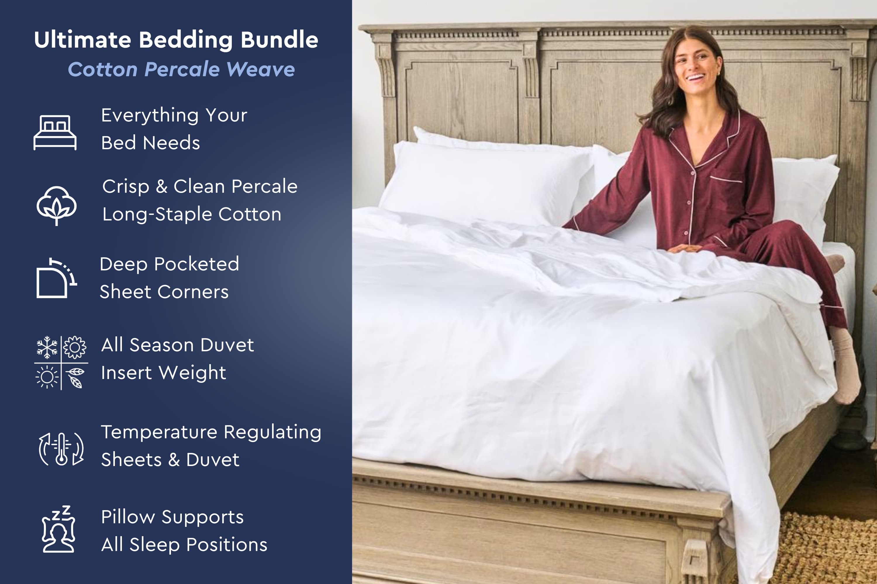 Cloud Fill Bundle w/ Cotton Percale