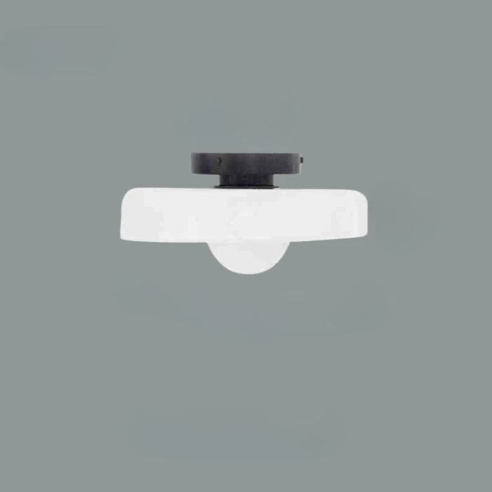 Modern Vintage Glass Ceiling Light Multicolor Flush Mount for Hallway Kitchen
