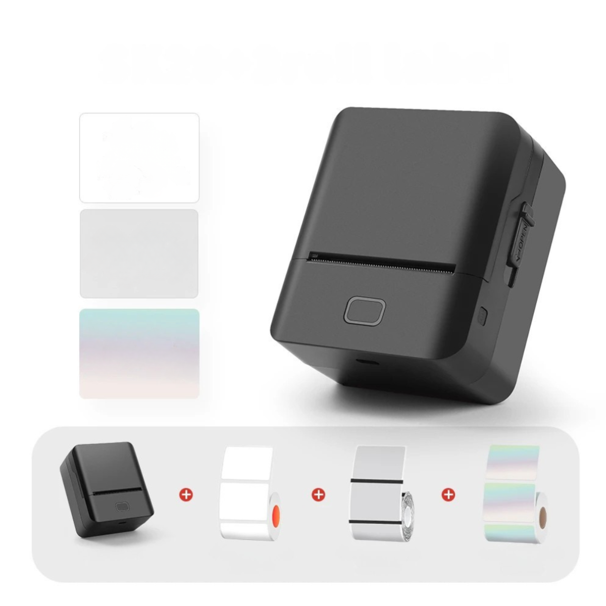 Mini Portable Thermal Label Printer for Phone, Color Sticker Maker Bluetooth SK20