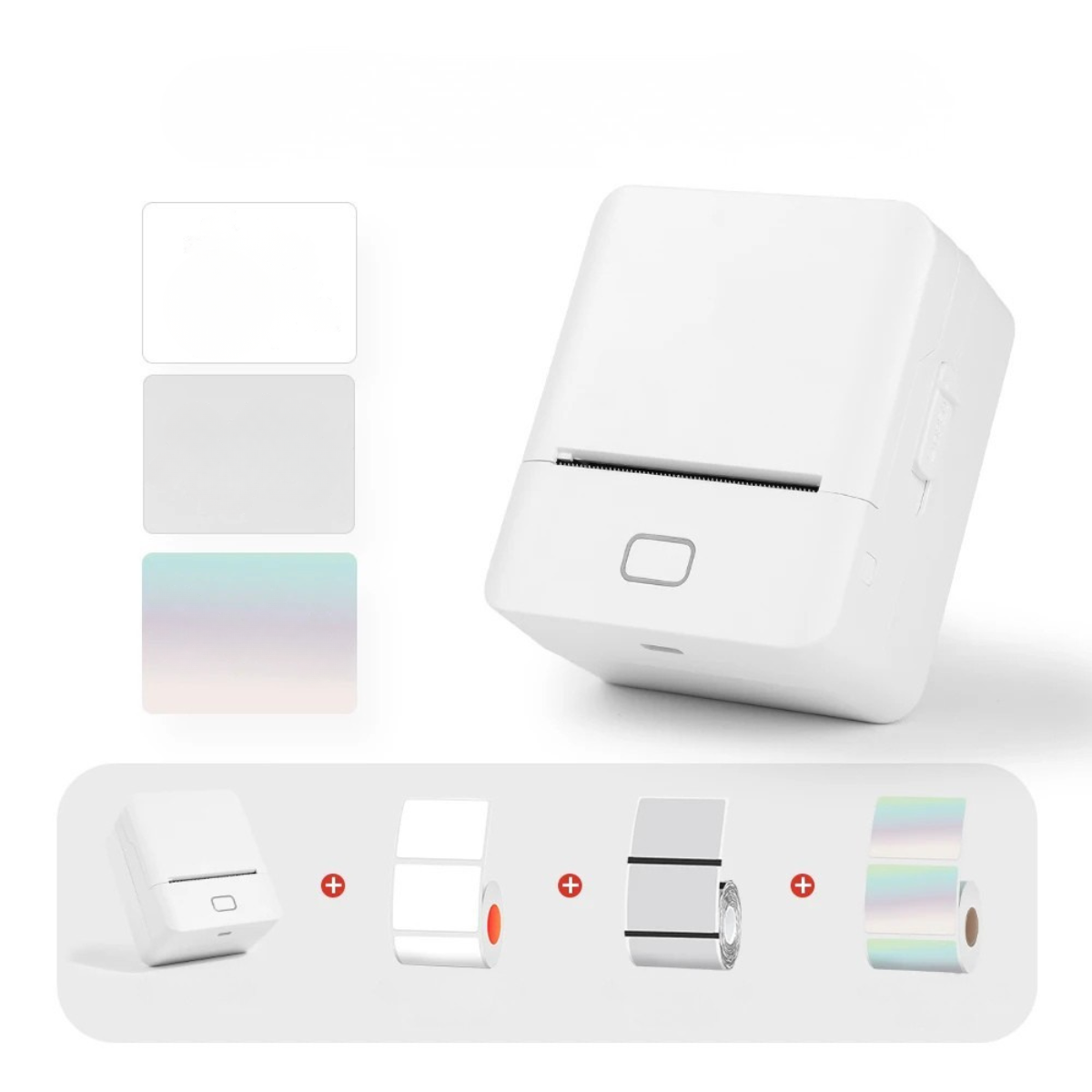 Mini Portable Thermal Label Printer for Phone, Color Sticker Maker Bluetooth SK20