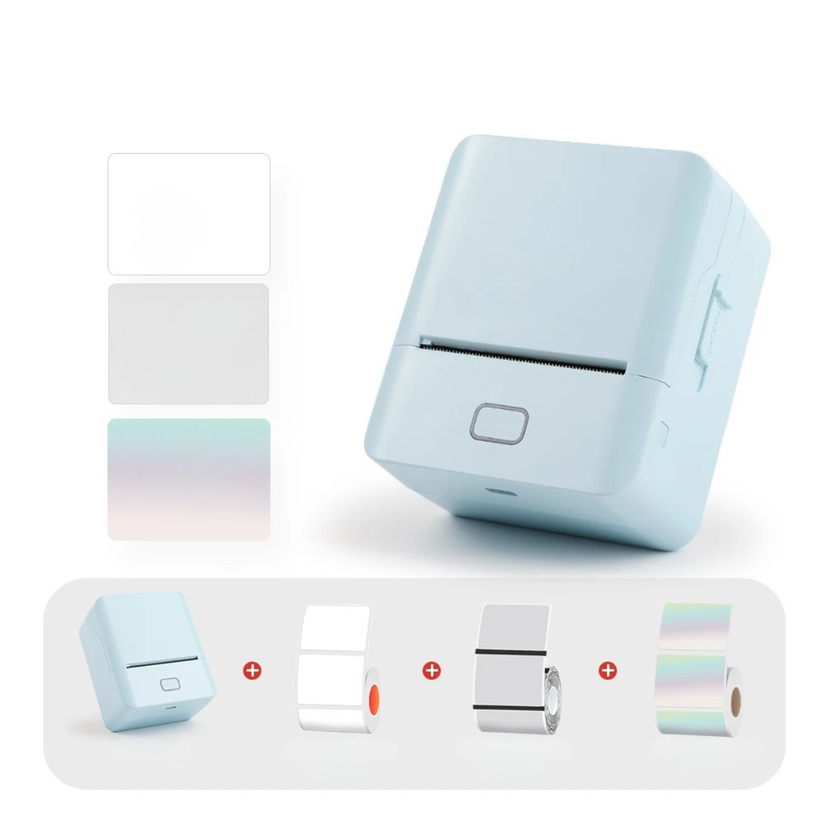 Mini Portable Thermal Label Printer for Phone, Color Sticker Maker Bluetooth SK20