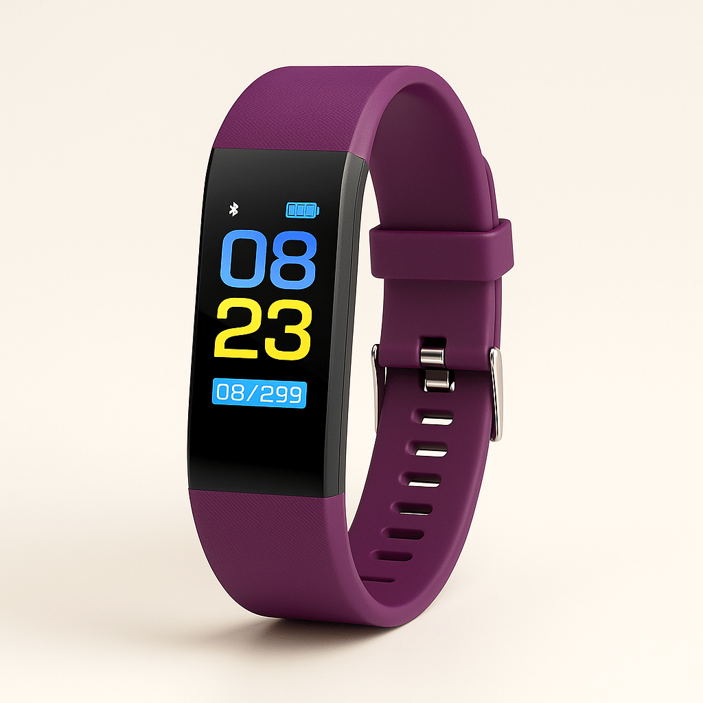 Fitness Tracker Watch with Heart Rate and Step Counter