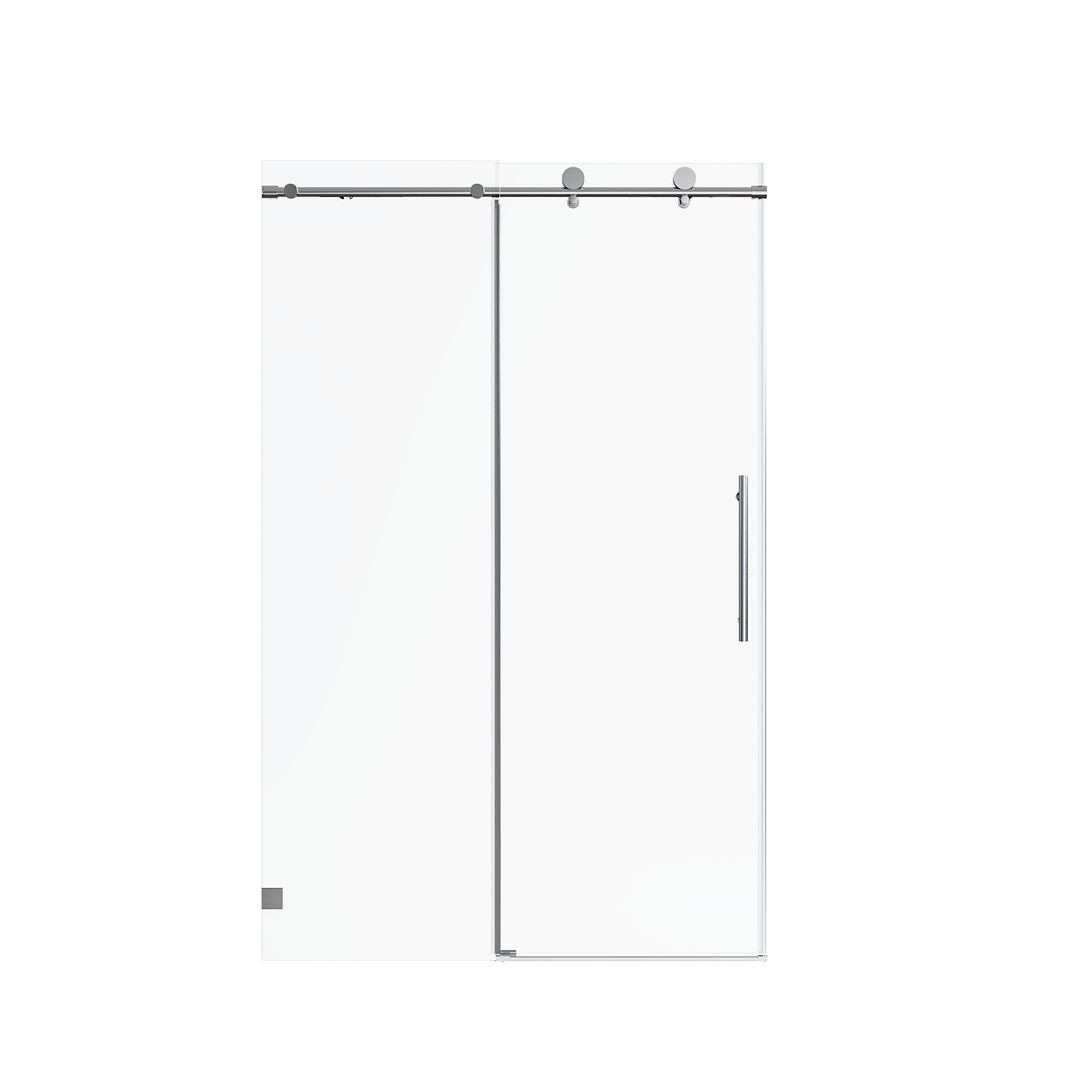 Frameless Single Sliding Soft-Close Shower Doors