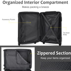 20-Inch Hardshell Carry-On Luggage