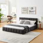Queen Size Upholstered Bed with Storage