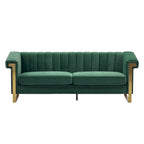 FX-P81B-RG Velvet Sofa