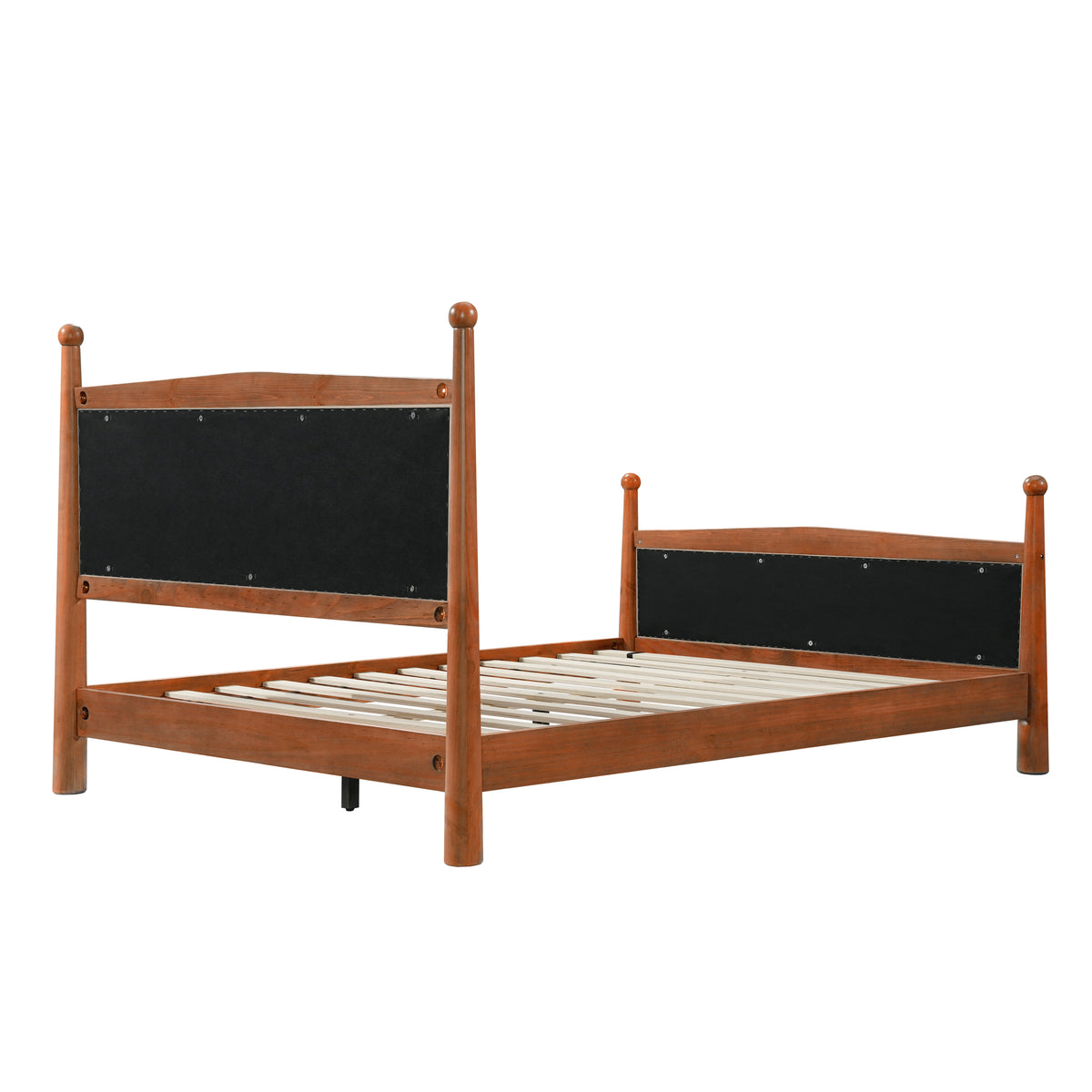 Queen Size Upholstered Platform Bed Frame