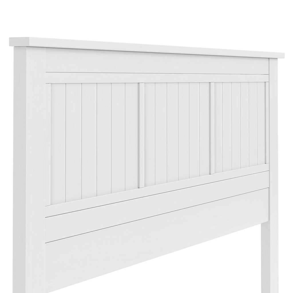 Walton Window Pane Wood Queen Panel Headboard
