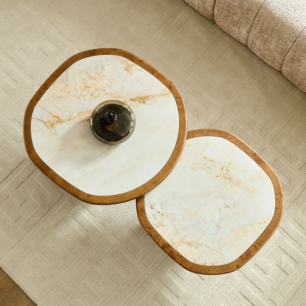 Irregular Coffee Table Set
