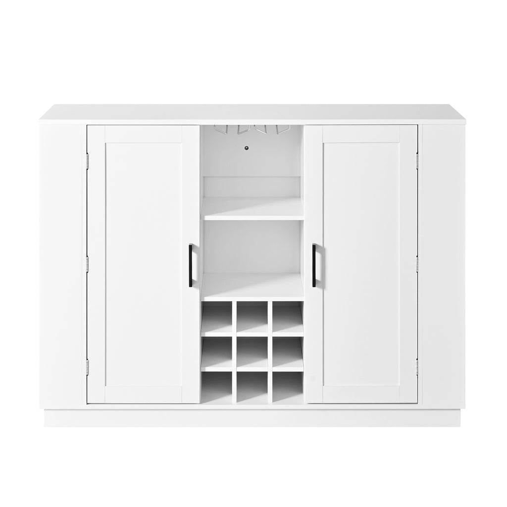 U-Style 47.2" Counter Height Table with Foldable Top