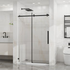 Goodyo 48" W x 72" H Sliding Shower Door