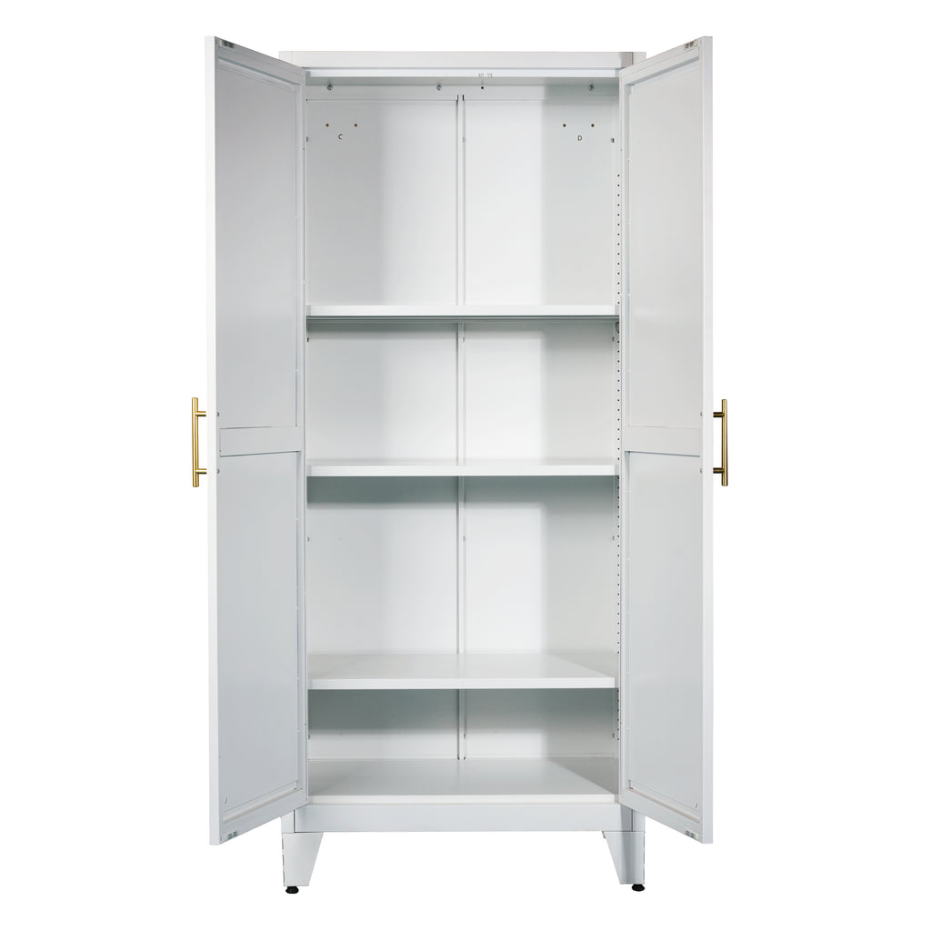 71'' 2 Shapely Doors Cabinet