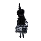 21"H Halloween Sitting Witch Decor