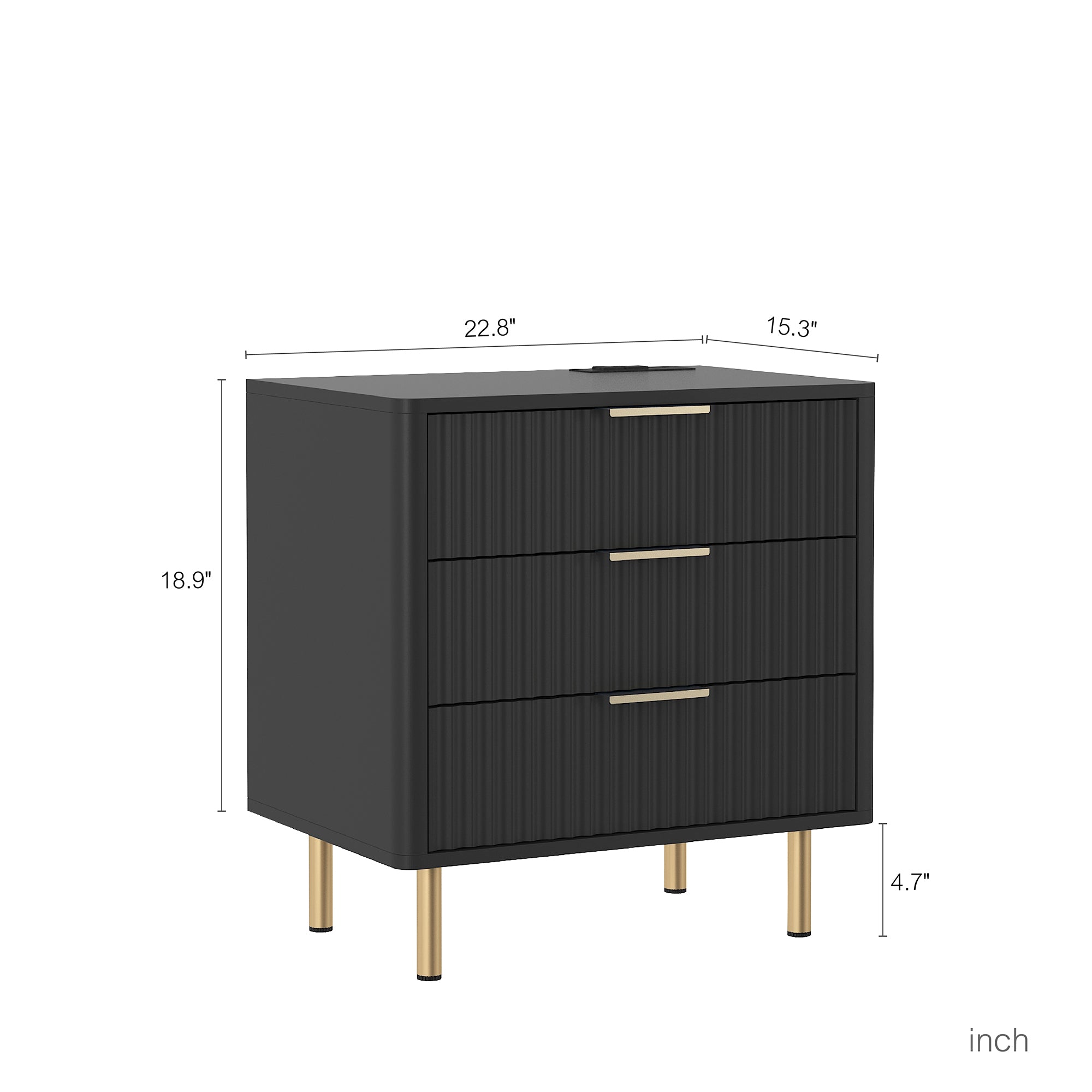 Smart Nightstand with Charging Station