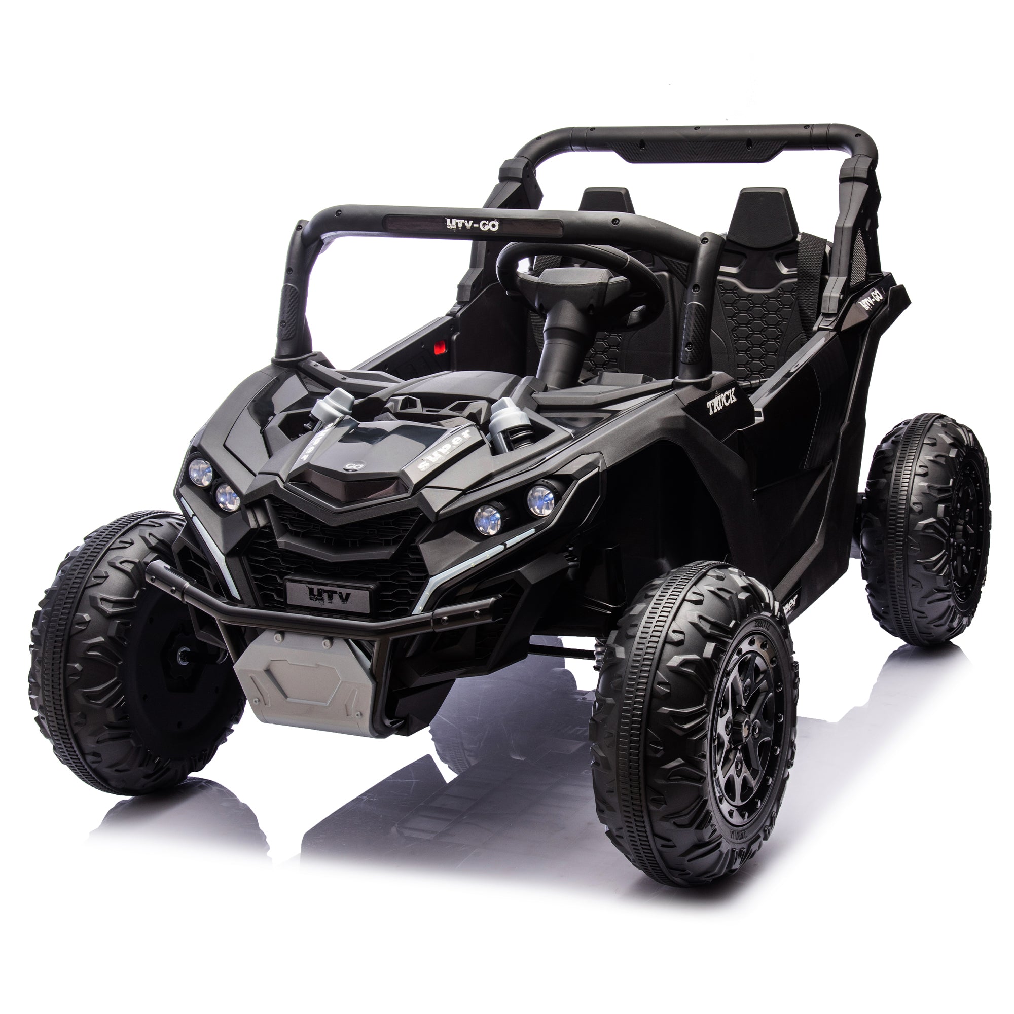 24V Two-Seater Kids Ride On UTV with Remote Control