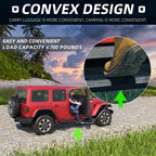 Two Stairs Running Boards Side Steps For Jeep Wrangler JK