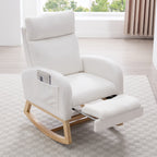 Teddy Fabric Leisure Rocking Chair