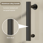 47-49" W × 72" H Pivot Shower Door