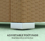 Rattan Wicker Seater Patio Couch