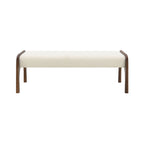 50.25 Inch Upholstered Long Bench