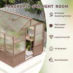 8x10 FT Greenhouse Kit