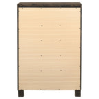 Bren Rustic Golden Chest of Drawers
