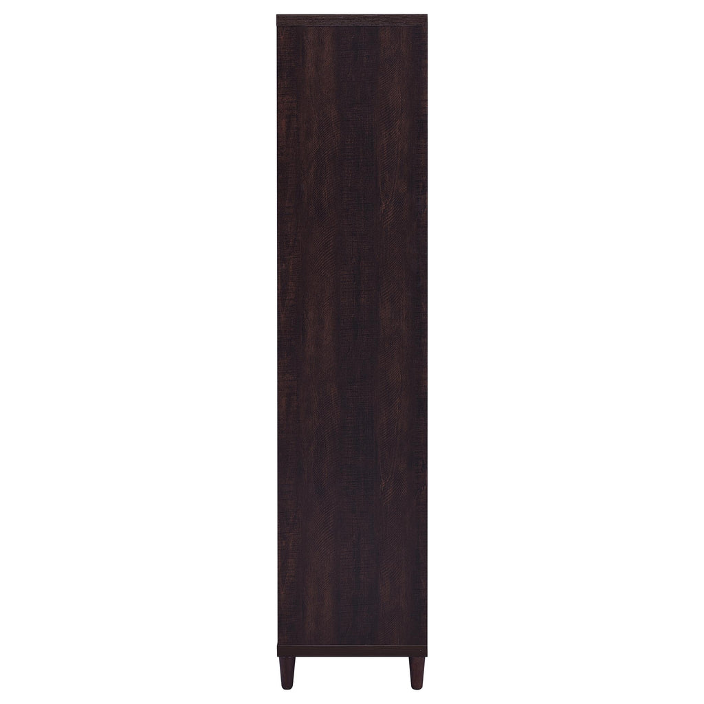 Nestor Tobacco 2-Drawer Tall Accent Cabinet with 2 Doors