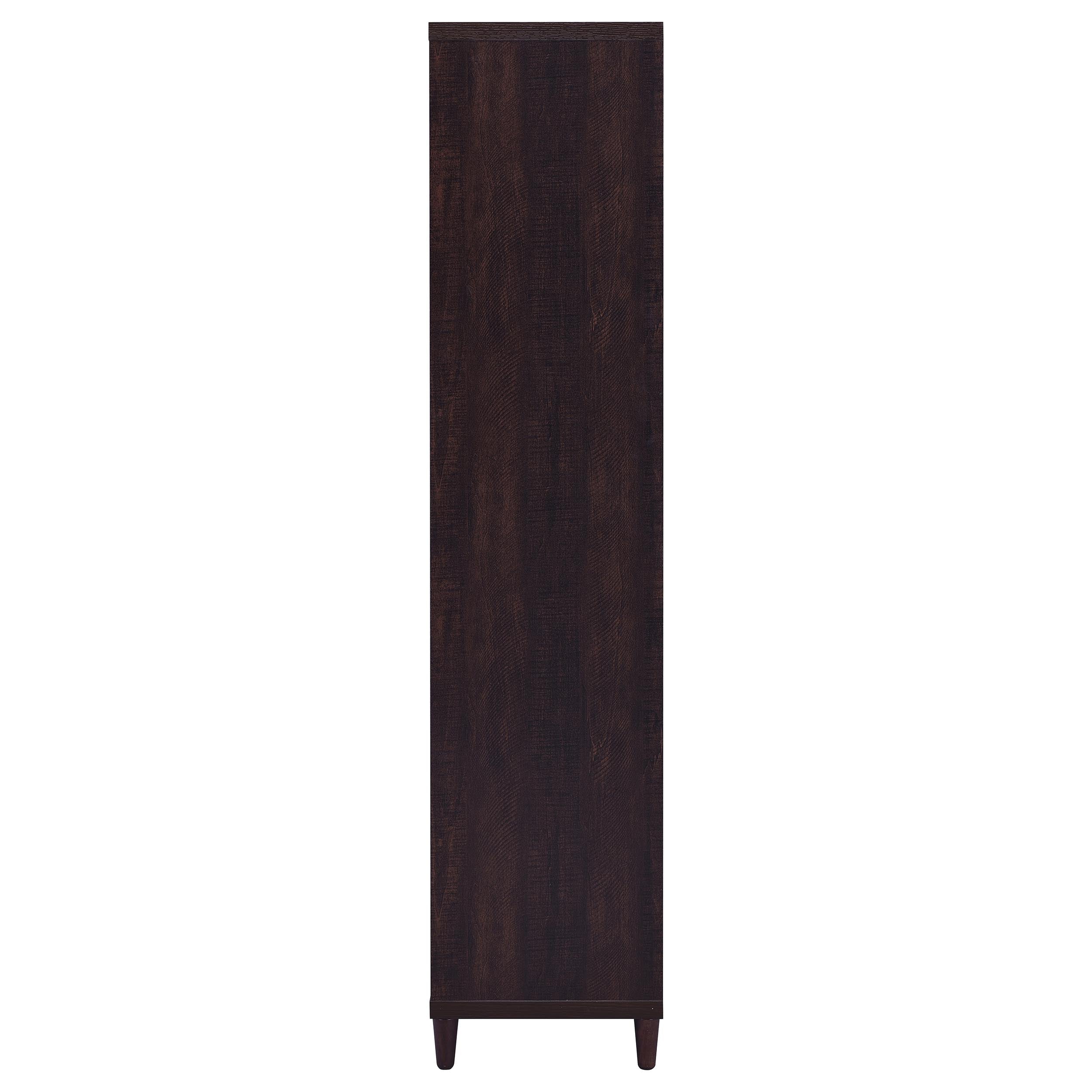 Nestor Tobacco 2-Drawer Tall Accent Cabinet with 2 Doors