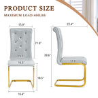 Set of 4 Retro Alligator Skin Upholstered Dining Chairs