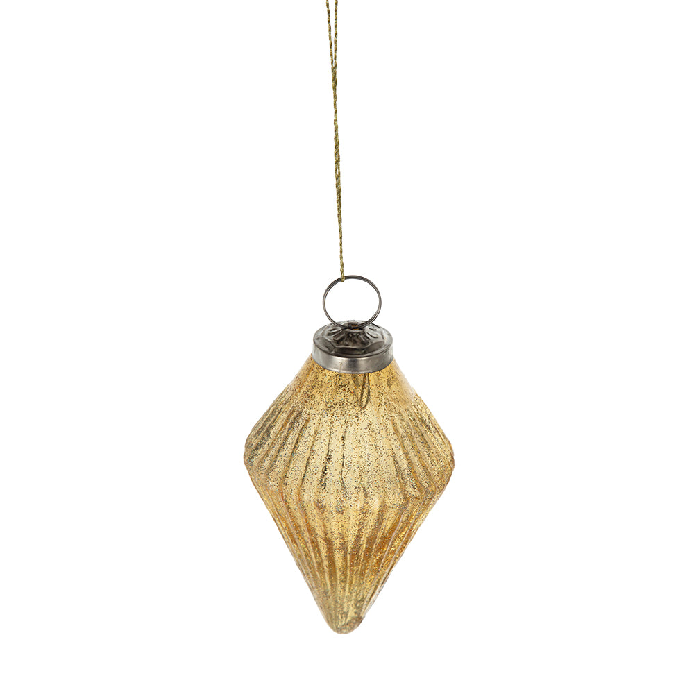 Glass Decorative Hanging Ball Christmas Ornaments - Set of 12