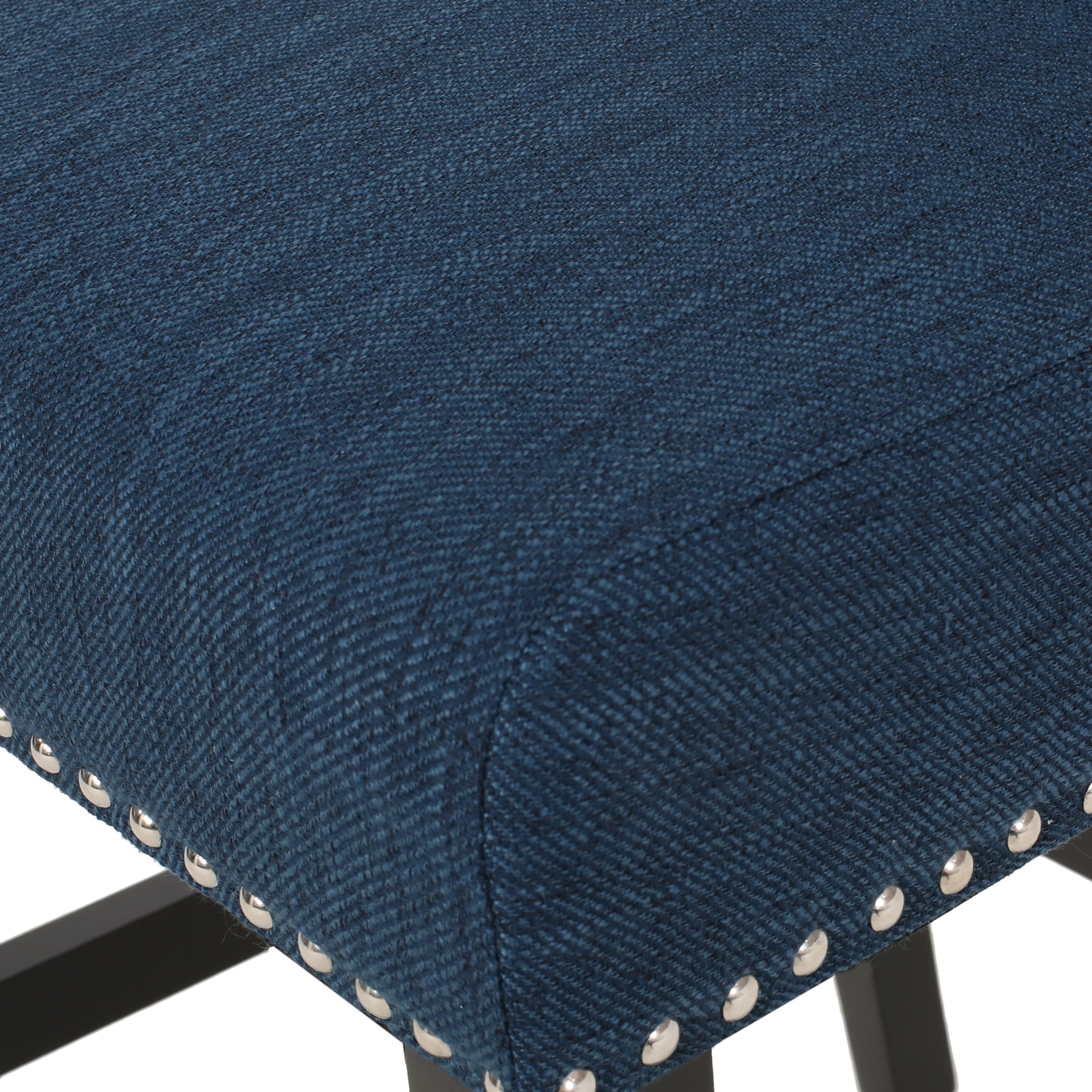 Vienna Contemporary Fabric Tufted Wingback Counter Stools, Set of 2