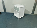 26.77''H Wooden Nightstand with One Drawer One Shelf