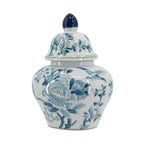 7.9x6.3x13" Porcelain Ginger Jar