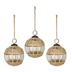 D3.3" X-Mas Hanging Ornament Set of 3