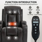 Infinite Position Power Lift Recliner Chair for Elderly