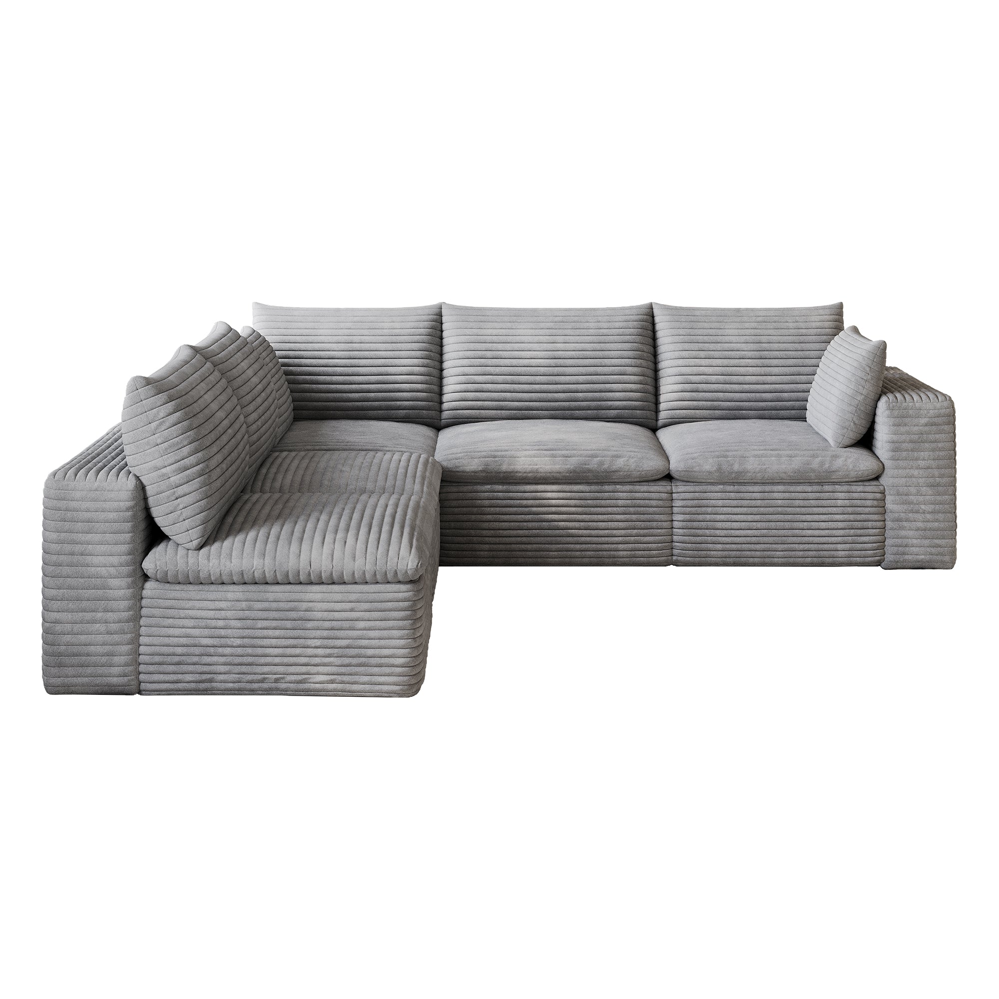 Cloud Sofa in Corduroy Fabric