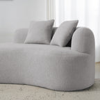Curved Four Seater Sofa