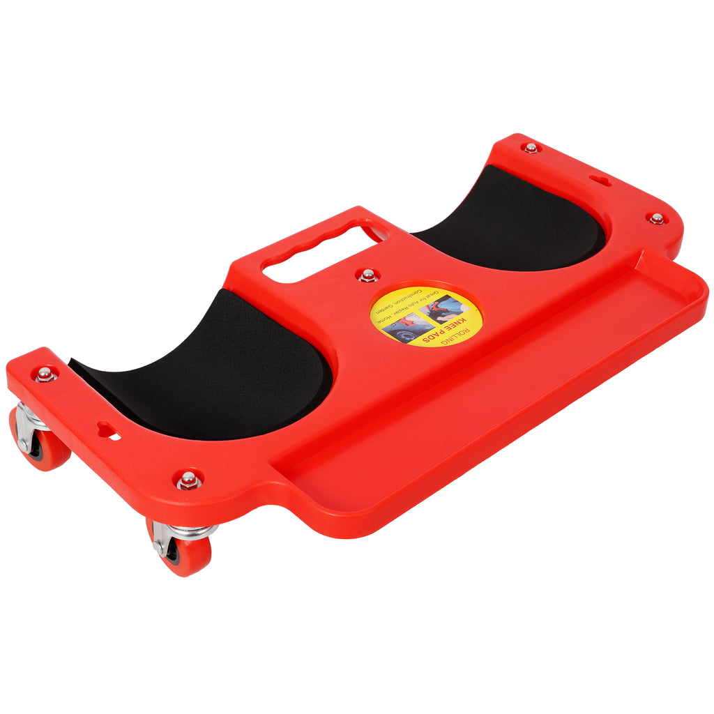 Rolling Knee Creeper Durable Knee Pads with Tool Tray