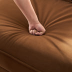 WKS16C Camel Sofa with Detachable Pillowcase