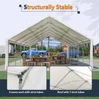 20x40FT Heavy Duty Party Tent with Removable Sidewalls