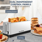 4-Slice Extra Wide Long Slot Toaster