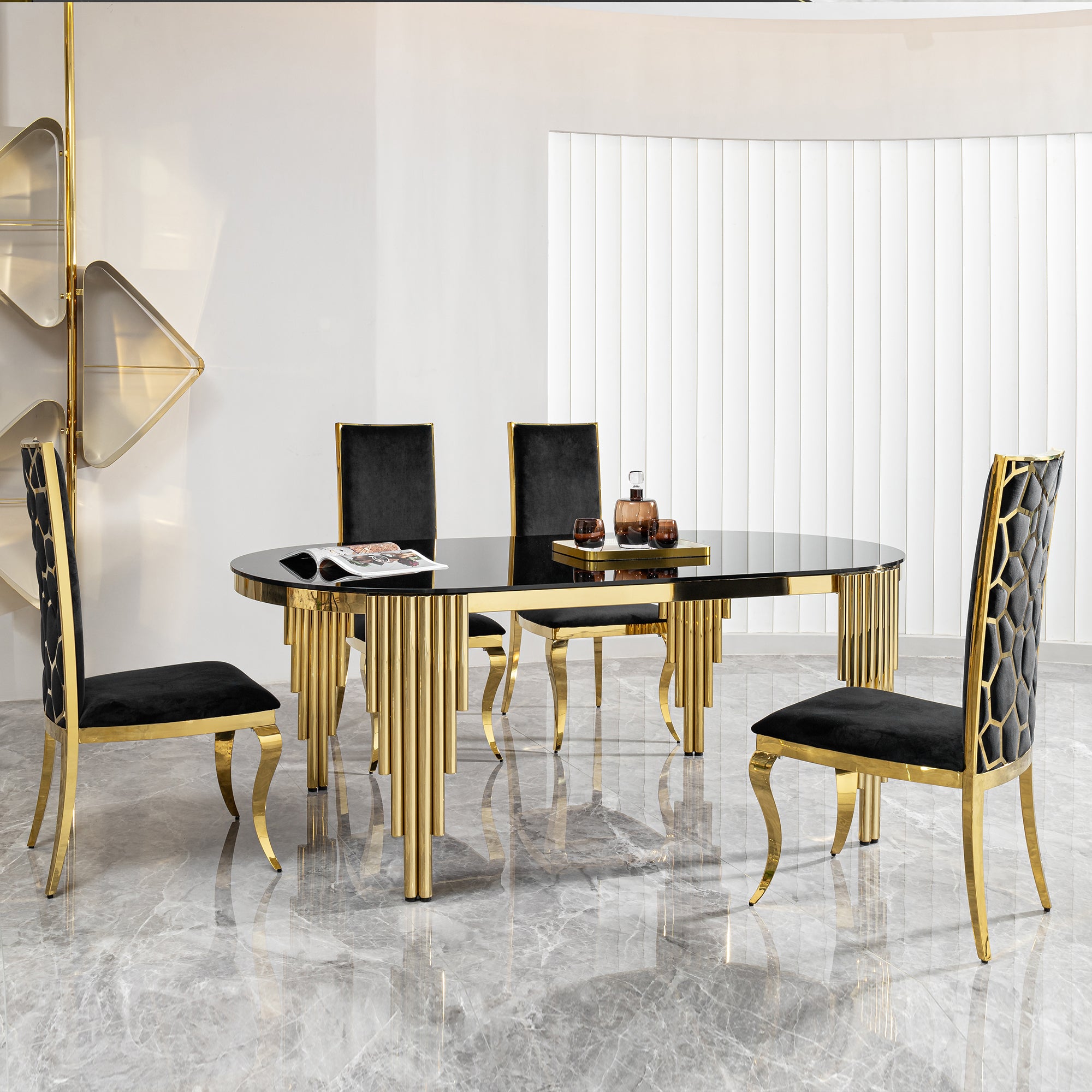 Oval Dining Room Table