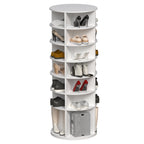 7-Tier Rotating Shoe Rack Tower