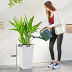 Stackable Tapered Planters, Set of 3 Outdoor Planters
