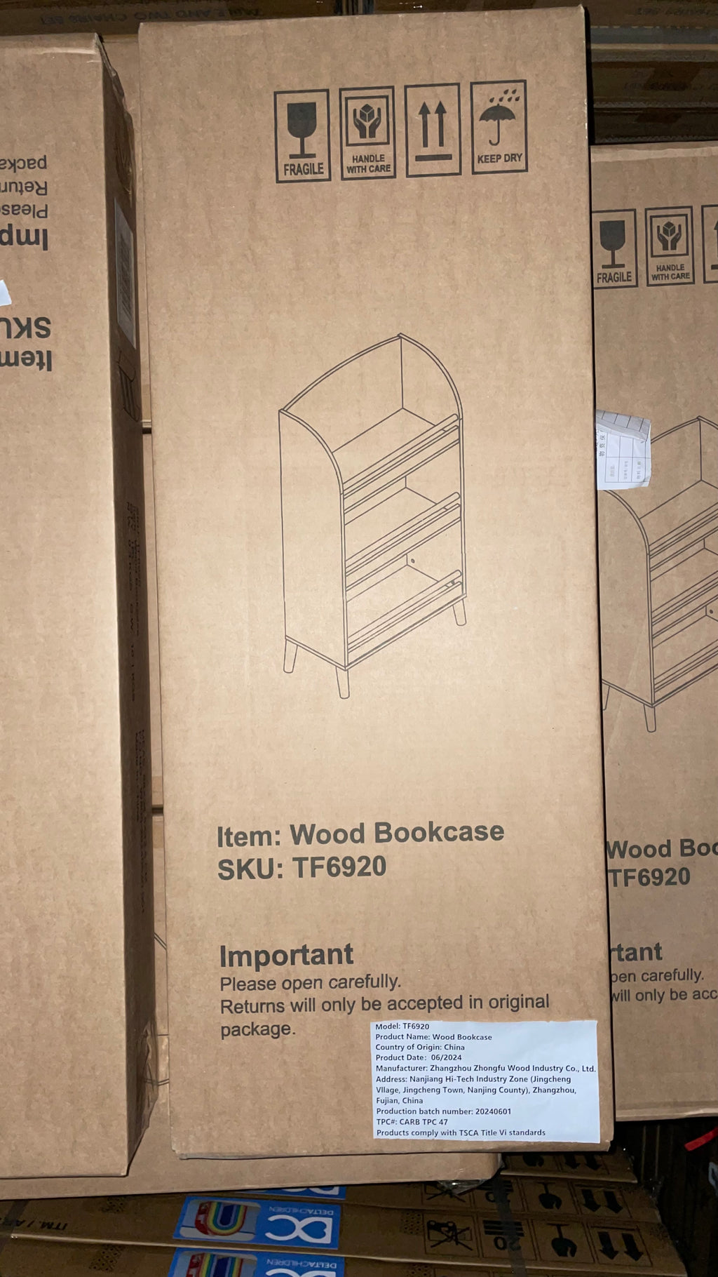 Kids 3-Tier Bookshelf Organization