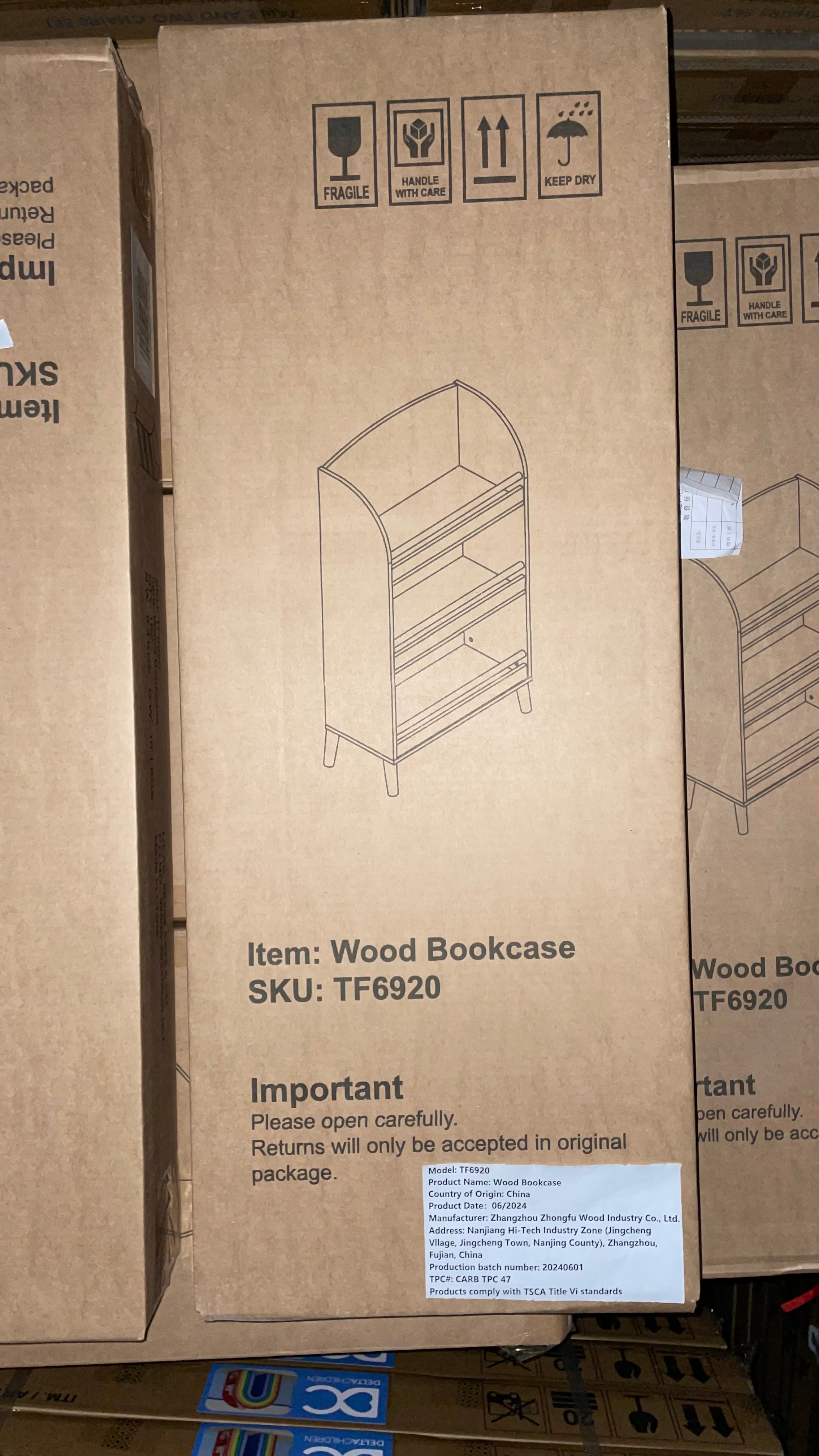 Kids 3-Tier Bookshelf Organization